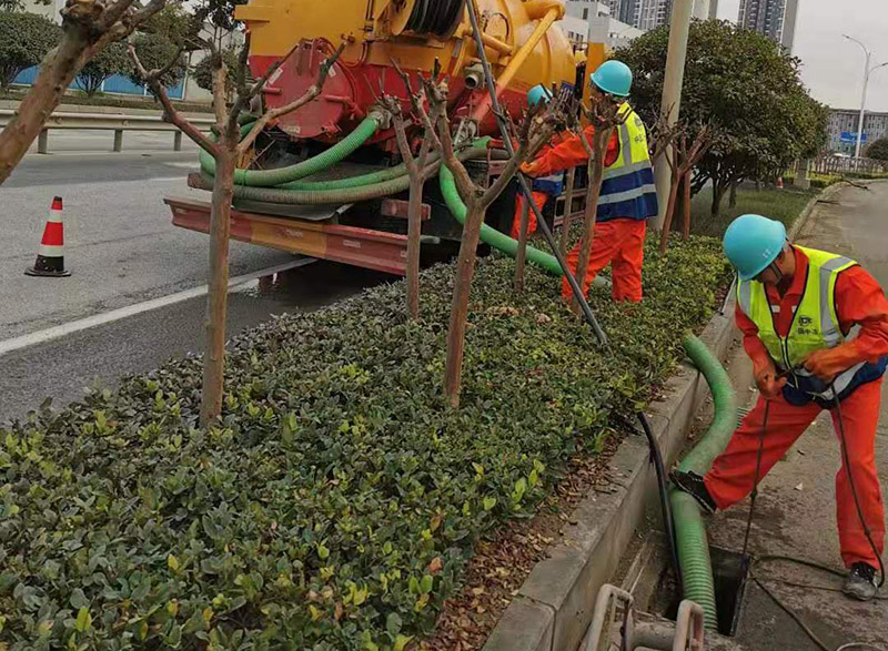 固镇市政管道清淤